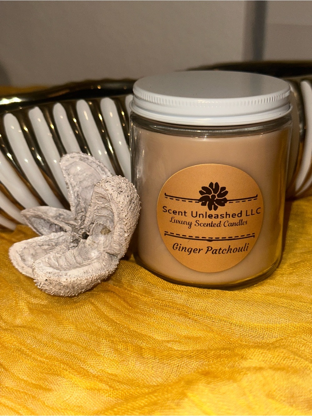 Ginger Patchouli Candle - SCENT UNLEASHED LLC